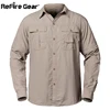 ReFire Gear Summer Army Tactical Shirt Men Quick Dry Pockets Cargo Military Shirt Spring Breathable Removable Long Sleeve Shirts ► Photo 2/6