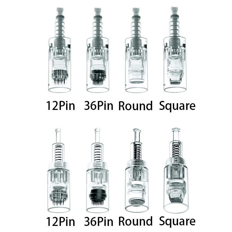 12 36 pin 3D микро нано иглы bb крем винт и пряжка иглы для тату-машинок микроиглы в картридже для dr ручка bb крем машина