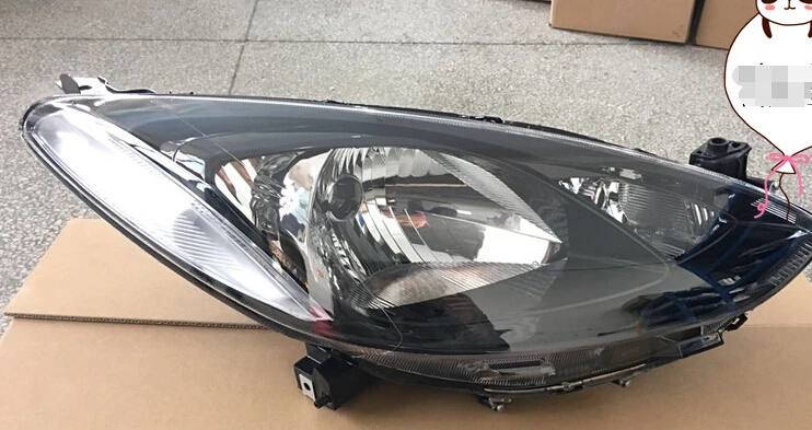 

CAPQX For Mazda 2 Mazda2 2008-2013 High Quality Front Bumper Head Lamp Head light Assembly Headlight headlamp Assembly