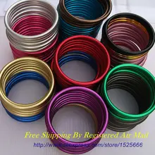 2 пары " безопасные и протестированные Алюминиевые кольца для новорожденных