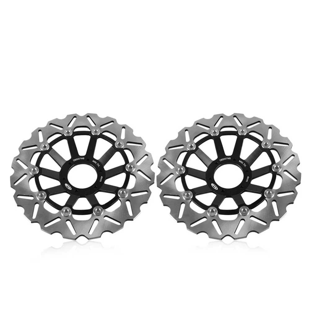 Передние дисковые роторы для Honda CB 400 четыре/SB/SUPER BOL D'OR/SUPER FOUR/SF& CB 600 HORNET пара аксессуары для мотоциклов