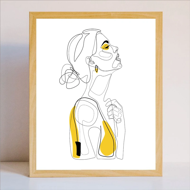 Minimalist Woman Art