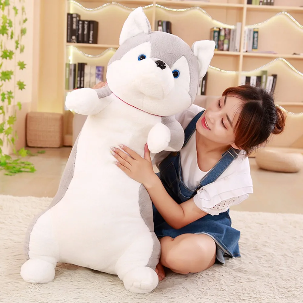 1 шт. 60 см милая плюшевая игрушечная собака хаски Косплей Shiba куклы мягкие милые