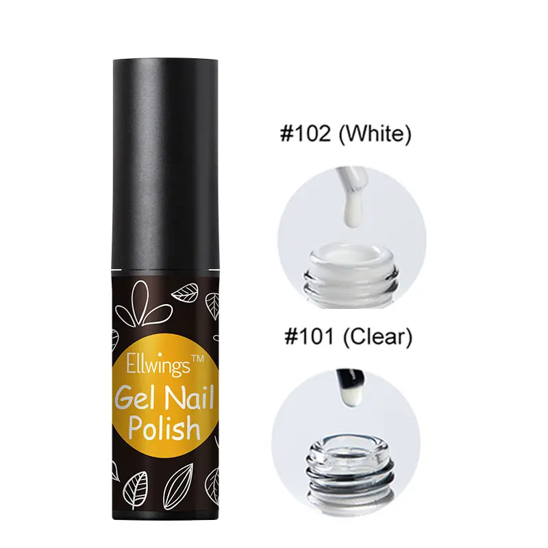 Гель лак Ellwings Soak Off 3D DIY для дизайна ногтей цветущие цветы УФ стойкий лак|gel polish soak