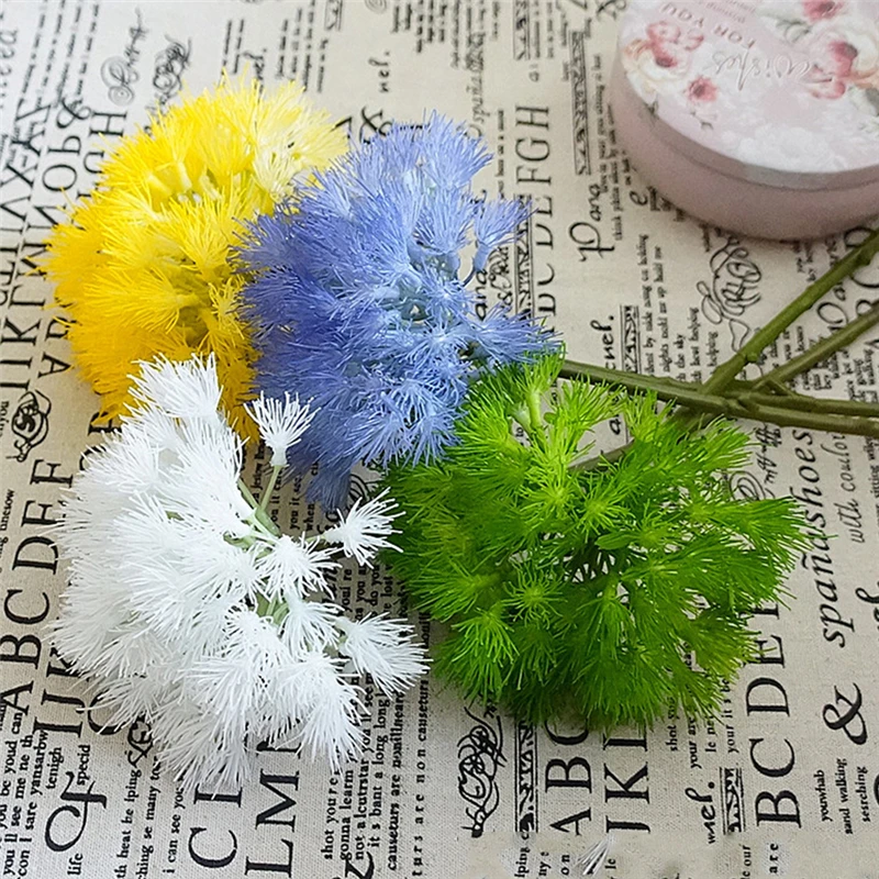 Home Decoration Fake latex silicone large artificial dandelion wedding