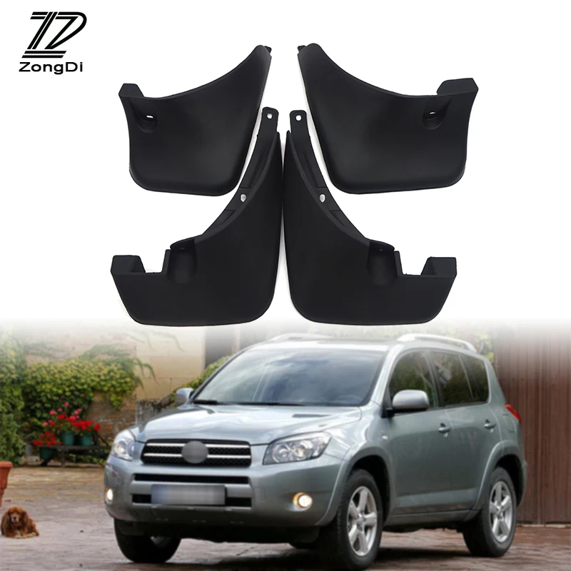 Автомобильные передние и задние брызговики ZD для Toyota RAV4 2006 2012 Facelift модели 2016 2017