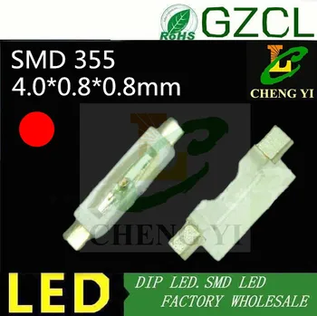 

4.0*0.8*0.8mm Red 335 smd led Side view Chip led 620-630nm light emitting diode