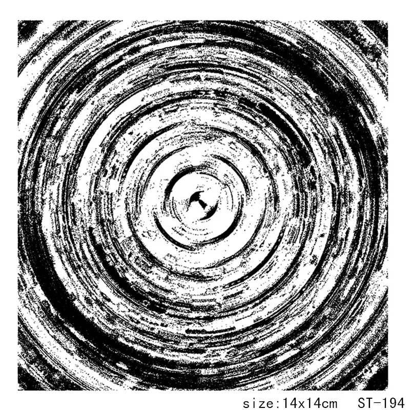 

Growth Ring Clear Stamps / Silicone Seals for DIY scrapbooking photo album/Card Making