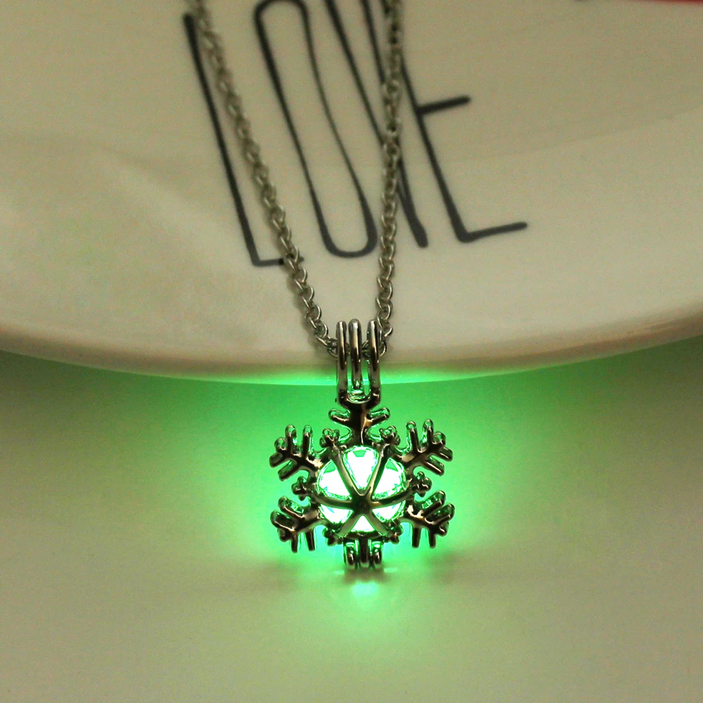 Женское колье с подвеской в виде снежинки 3 цвета|Ожерелья подвеской| |