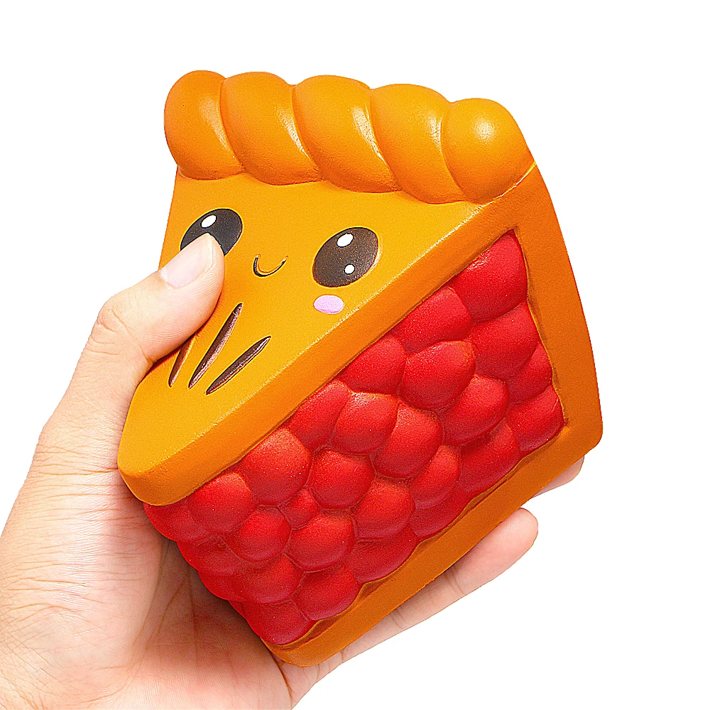 Мультфильм Jumbo мягкий шоколадный короткий торт Squishies крем Ароматические