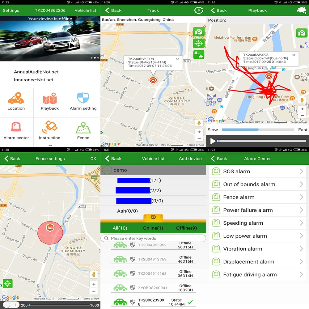 DEAOKE gps завод TK800B 365 дней в режиме ожидания с 5 позиционированием модели(без коробки