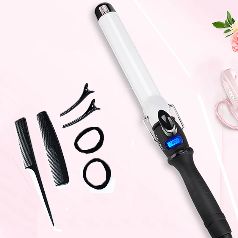 Ceramic styling Tool LCD 19-38mm professional Curling Irons Ceramic Glaze hair waver electric hair Curler Magic Curling Irons Ceramic styling Tool LCD 19-38mm professional Curling Irons Ceramic Glaze hair waver electric hair Curler Magic Curling Irons