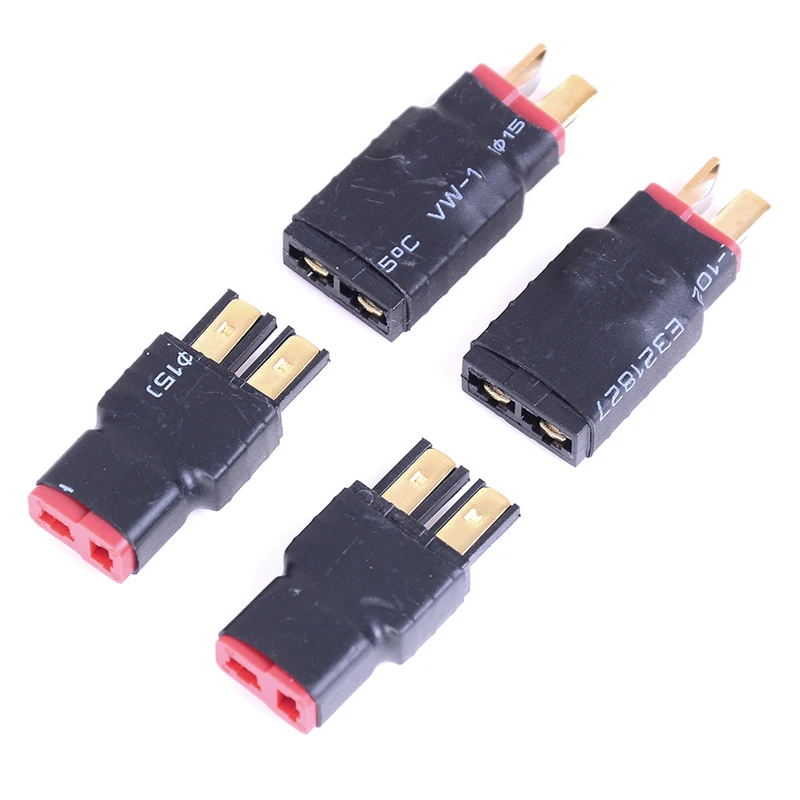 

2 Pcs/lot Wireless Female For Traxxas To T-Plug Deans Style Connector Battery Adapter