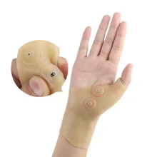 Водонепроницаемый фиксатор мягкий Облегчение Боли Магнитная Поддержка большого пальца эластичный корректор терапия рука наручные массажные перчатки