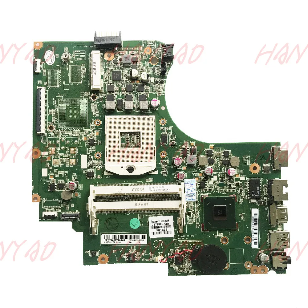 

787799-501 787799-001 FOR HP 250 G2 15-D Series Laptop Motherboard GPA989 HM76 DDR3 Mainboard 100% Tested