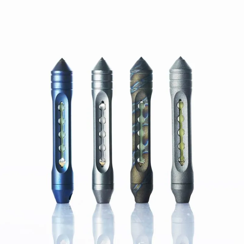 

EDC Aurora Tritium Gas Lamp 2 Generation Luminous Light Signal Broken Window Function Key Fall Pendant 15 Years Christmas Gift