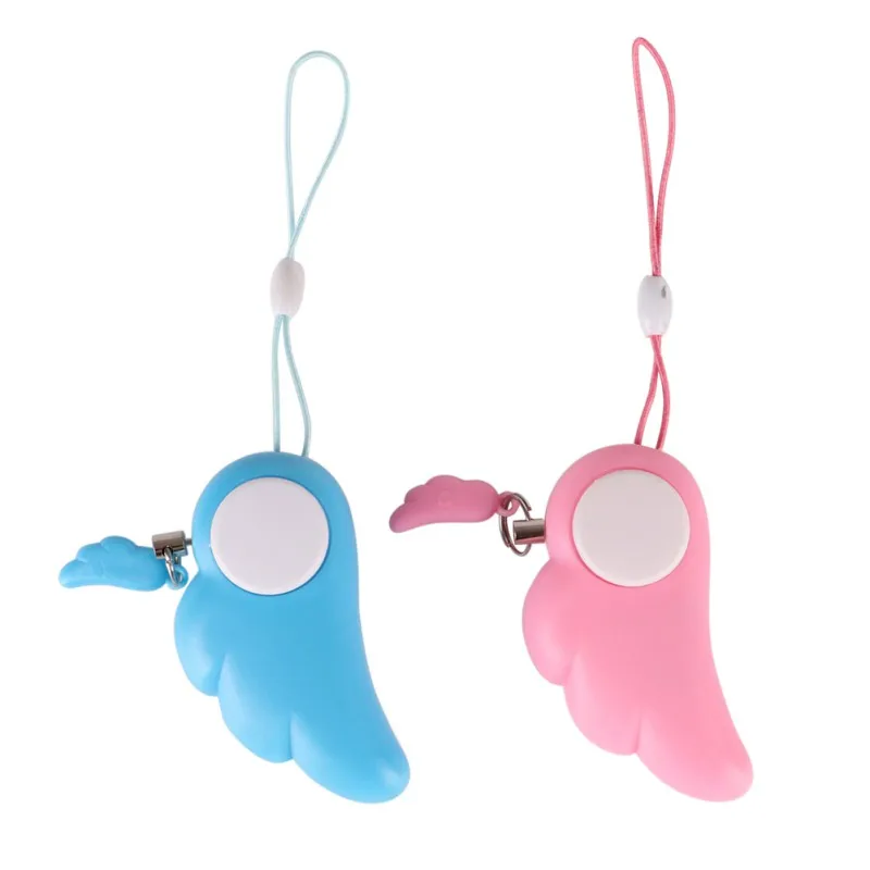 90db Self Defense Supplies Blue Personal Attack/Anti Rape Alarm Bell