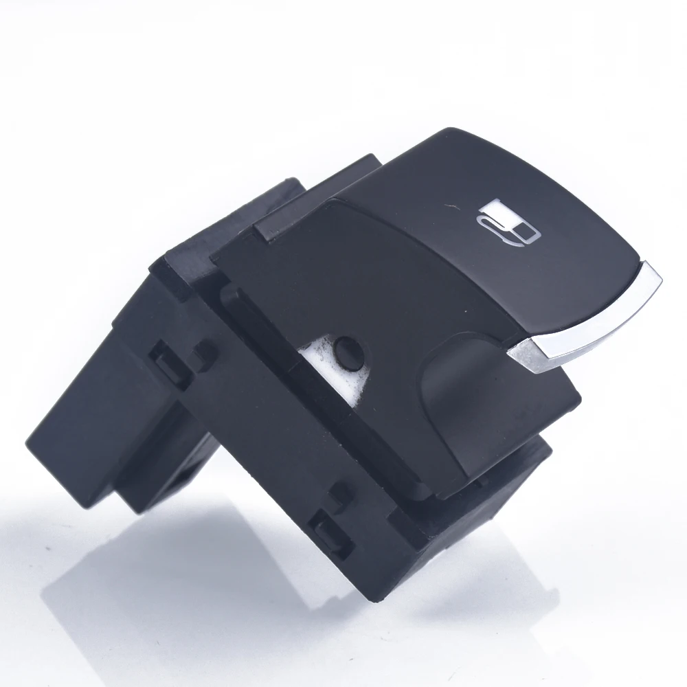 Chrome Fuel Tank Door Release Switch Button For VW Jetta Golf MK5