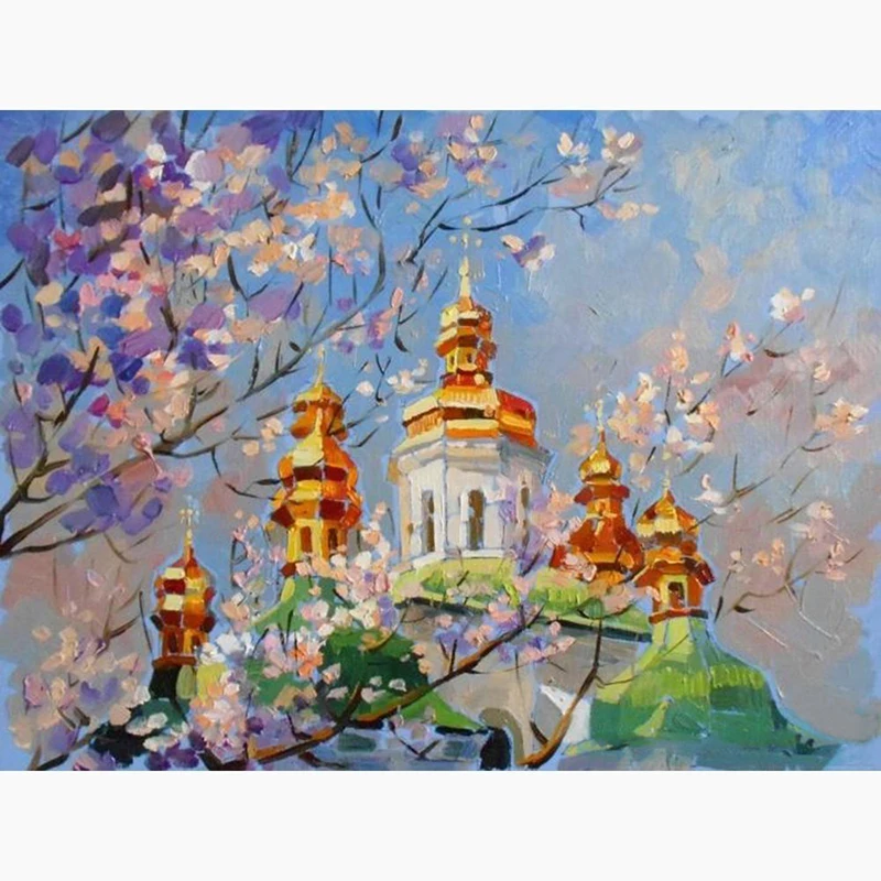 Алмазная вышивка Успенский кафедральный собор