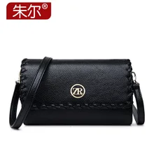ZOOLER Top Quality genuine leather bag famous brands women bagClutch bag Black fashion women Shoulder Messenger Bag