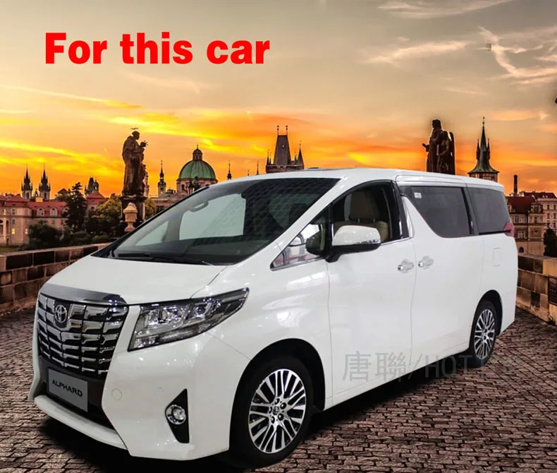 Задняя рамка номерного знака Накладка для Toyota Alphard автостайлинг