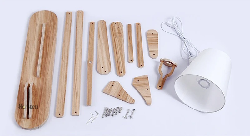 Japanese Style Creative DIY Wooden Floor Lamps Nordic Wood Fabric Stand Light For Living Room Bedroom Study Art Deco Lighting E27 (30)