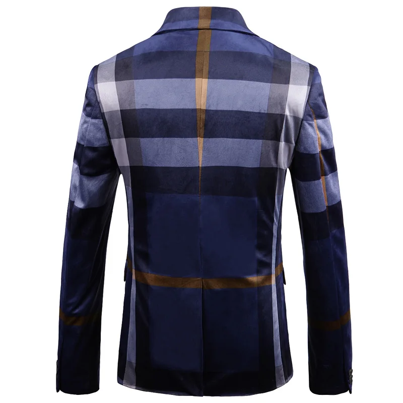 2019 Autumn And Winter New Men'S Blazer  High Quality Business Casual Fashion Trend Wild Men'S Clothing