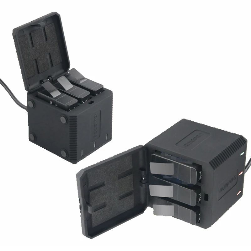 2/3 шт. для спортивной экшн-камеры Go Pro Hero 5, 6, 7, 8, Батарея+ коробка для хранения Тип зарядным устройством чехол Зарядное устройство для экшн-Камеры Gopro Hero 6 5 Hero 7 Black Hero8 аксессуары