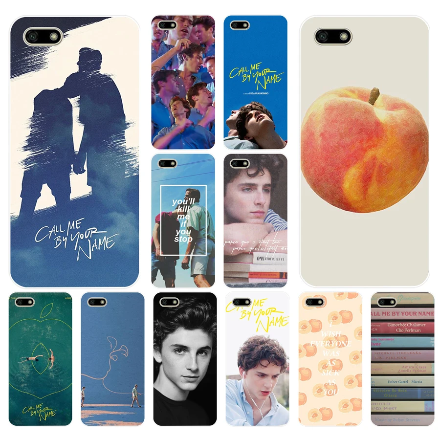 

054FG Call Me by Your Name Soft Silicone Tpu Cover Case for huawei Honor 7a 5.45 pro 5.7 7c 7x y5 2018 case