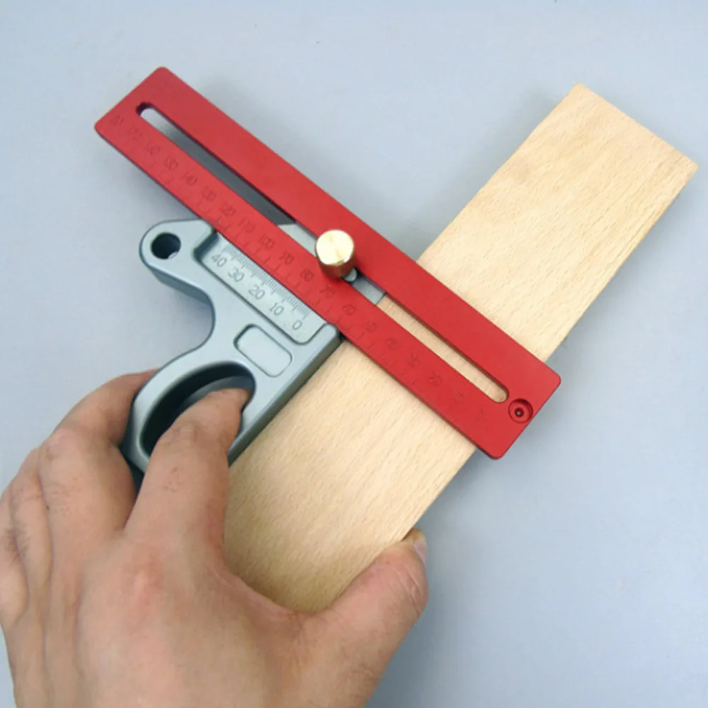 

45 degree Ruler Woodworking Ruler Height Ruler Woodworking Scribe Gauge Measuring Tool