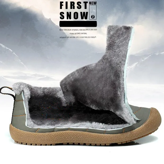

Super Warm Men Winter Boots for Men Boots Shoes Men's Ankle Snow Boot Botas Masculina bota outdoor ankle boots men big size 46