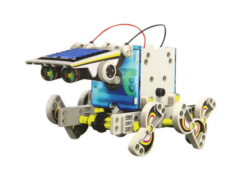 13 in 1 educational solar robot