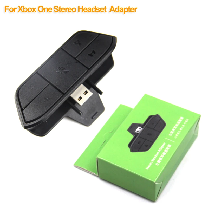 5 шт./лот оригинальная стерео гарнитура адаптер для XBOX ONE Оригинальный чат игровые
