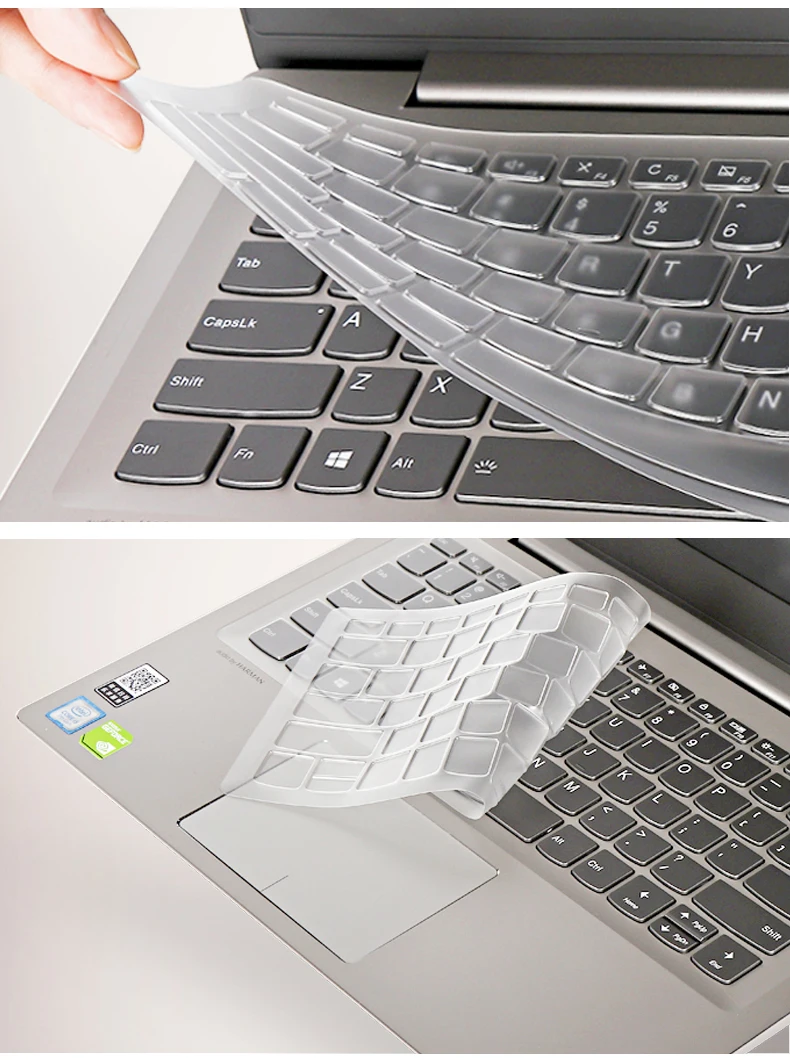 Прозрачная ТПУ Защита клавиатуры чехол для lenovo Yoga 720 15," /ideapad 120S-14/320-14/320S-14/330S 14"/V330-14/miix 520/FLEX 5-15