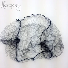 Горячая 200 шт/партия эластичная нейлоновая сетка для волос черный цвет Невидимые сетки для волос