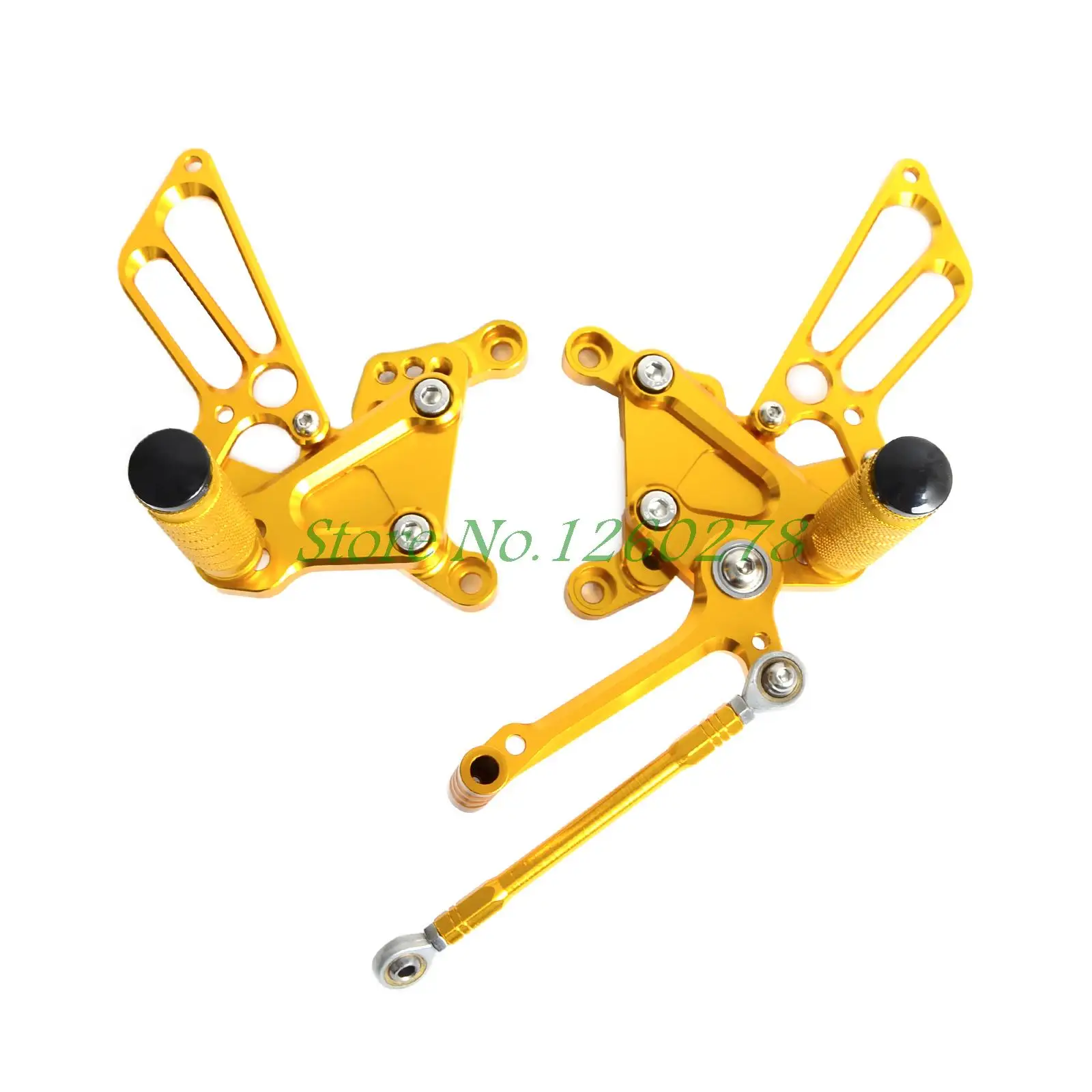 Новый CNC Заготовка Гонки Регулируемый Rearset подножки задние наборы для MV Agusta F4