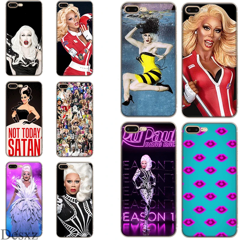 

Phone Case RuPaul's Drag Race Cover for iPhone 6 6s 7 8 Plus iPhone 11 Pro X XS XR Max 5 5s SE Shell