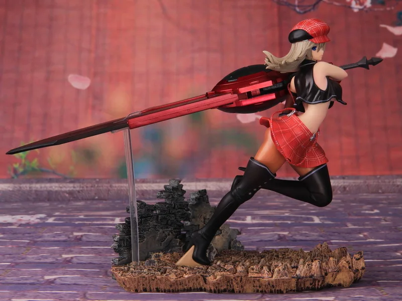 Японское аниме Alphamax игра God Eater Burst Alisa Ilyinichna Omela 1/8 Масштаб Сексуальная Девушка ПВХ