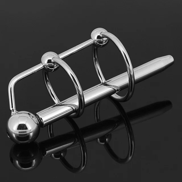 stainless steel urethral sound penis jewelry penis plug jewel plugs