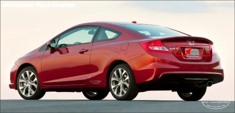 Honda-Civic-8-generation-license-plate-lamp