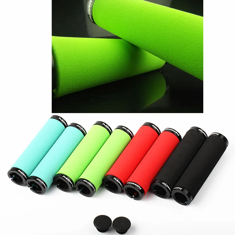 

Bilateral lock grips Straight Ergonomic MTB mountain bike bicycle High Density foam handlebar Sponge bicycle Grips HIMALO