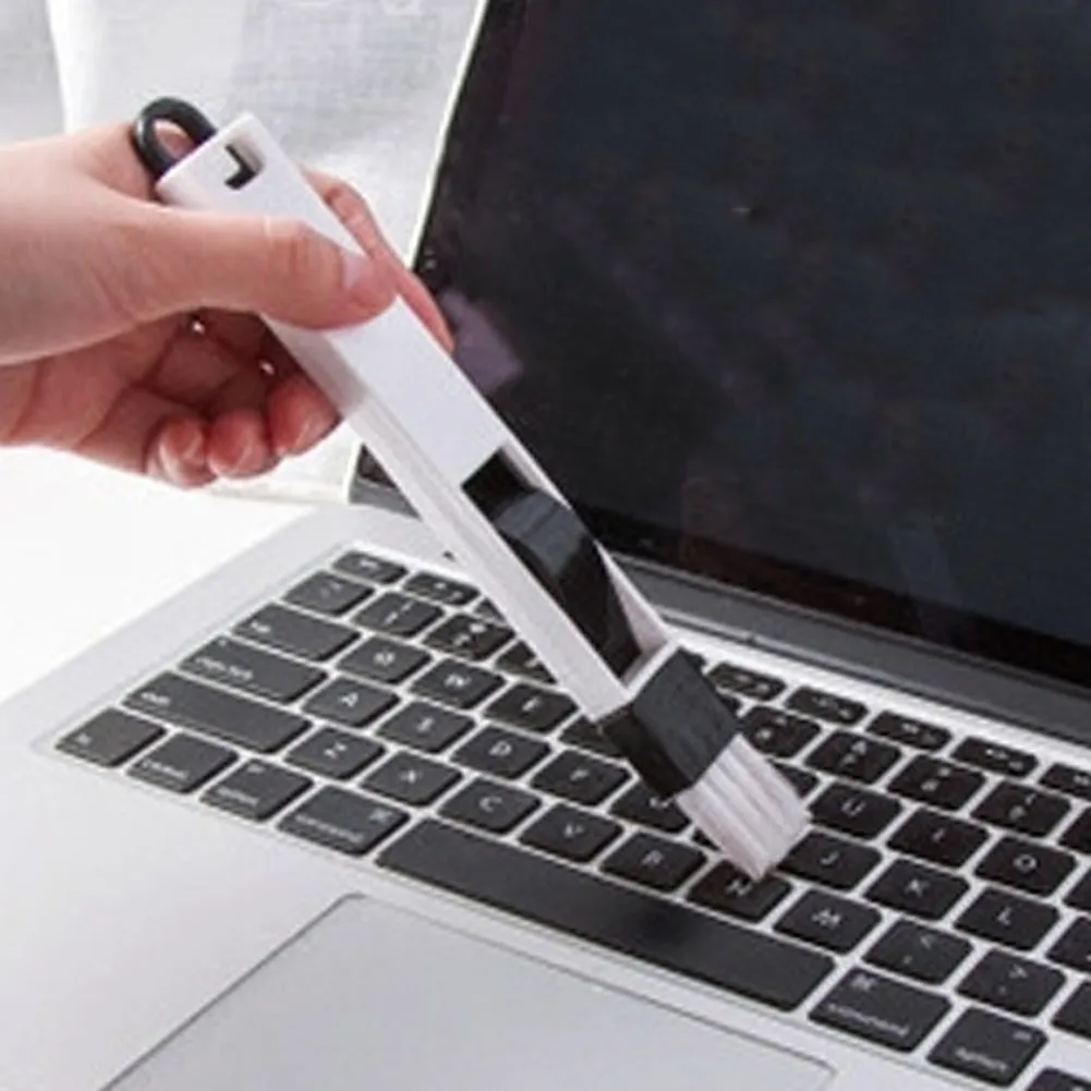 Computer Recess Groove Cleaning Brushes Crevice Brush with Dustpan