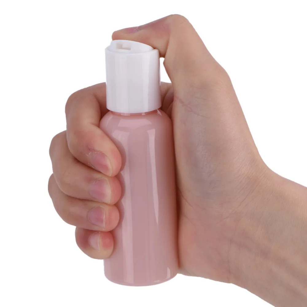 

original Empty Makeup Spray Bottle 9pcs/set Flip Type Pump Beak Bottle Shampoo Lotion Cream Container Set Kit with Scoop