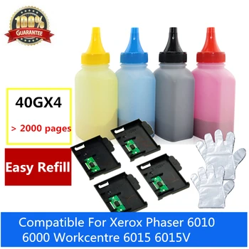 

[toner + chip] Compatible for XEROX Phaser 6000 6010 WorkCentre 6015 color toner powder