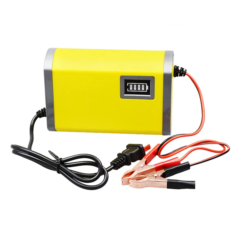 Intelligent LED new car motorcycle battery charger 12V charger 6A