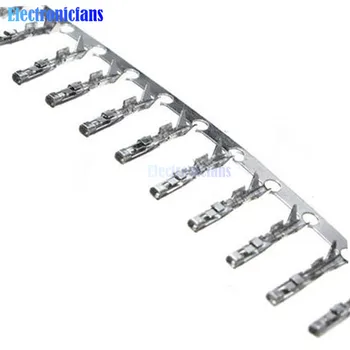 

100Pcs Dupont Jumper Wire Cable Housing Female Pin Contor Terminal 2.54mm NEW