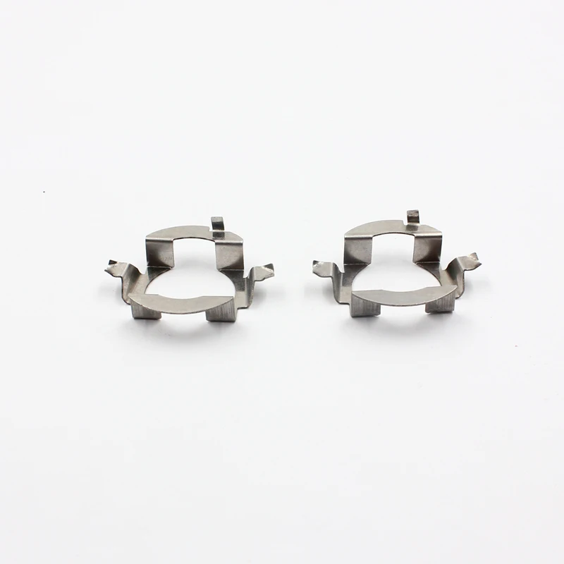 KE LI MI H7 LED headlight adapter for Mercedes-Benz E class ML350 H7 Metal retainer clips fastener for VW Touareg Skoda lamp holder,led headlight,headlight holder,led lamp bulb base,light bulb socket,light holder,socket connector plug adapter,headlight spring clips