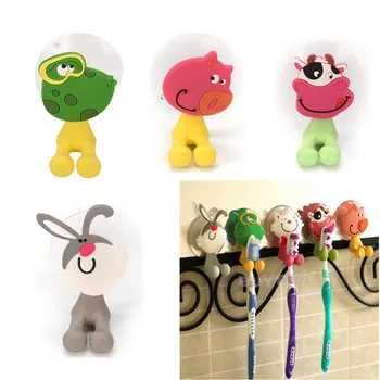 

Mini Toothbrush Holder Lovely Animal Type Toothbrush Holder Household Bathroom Product Sanitary Ware Acc