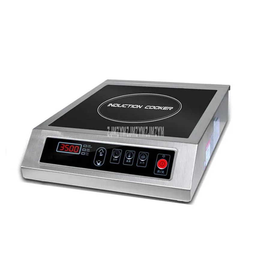 

3500W Stainless Steel Electric Induction Cooker Black Crystal Panel Stir-frying Kitchen Stove Temperature Adjustable LC-SY3500A
