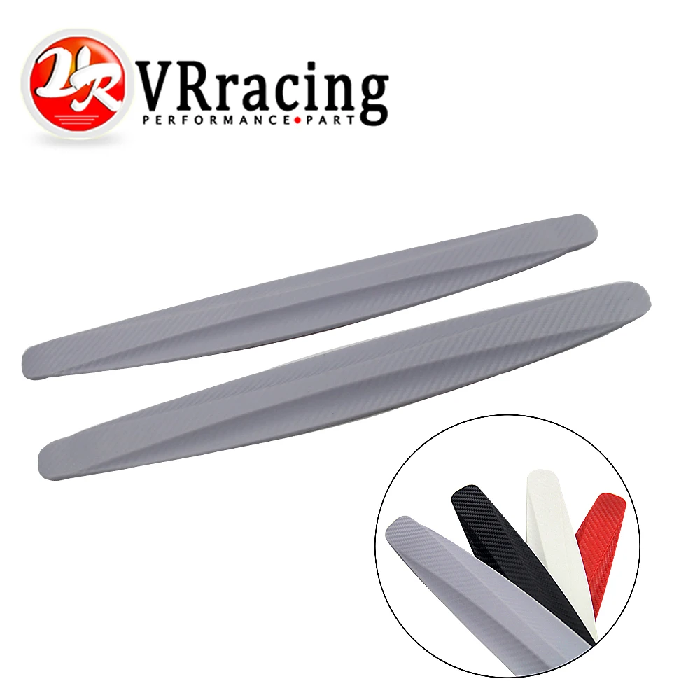 

VR RACING - Car Corner Protector Guard Strip Crash Bar Bumper Strip Trim Protection Guards Lip Deflector 2pcs Accessory VR-RBB02